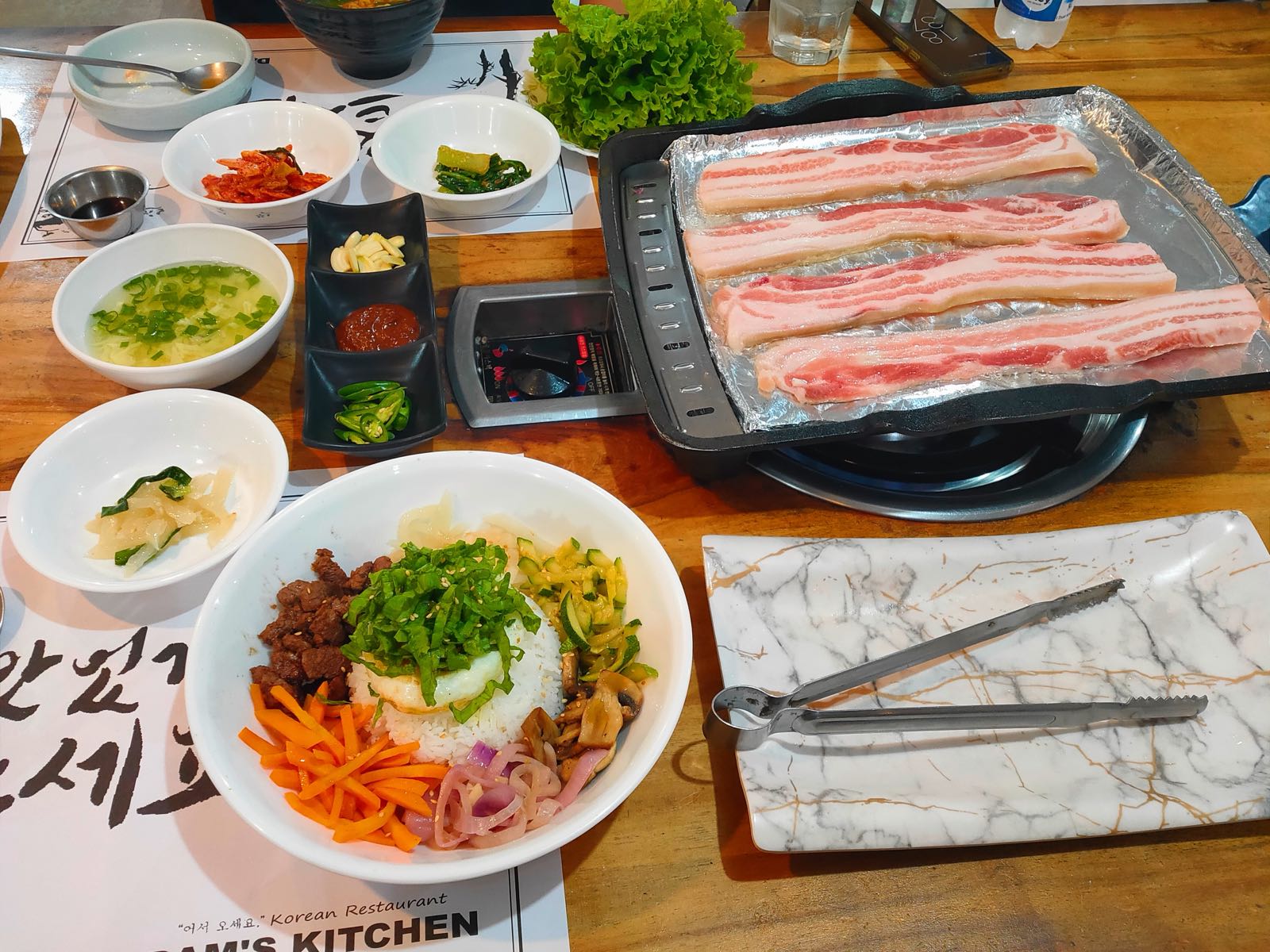 焼肉とビビンバ